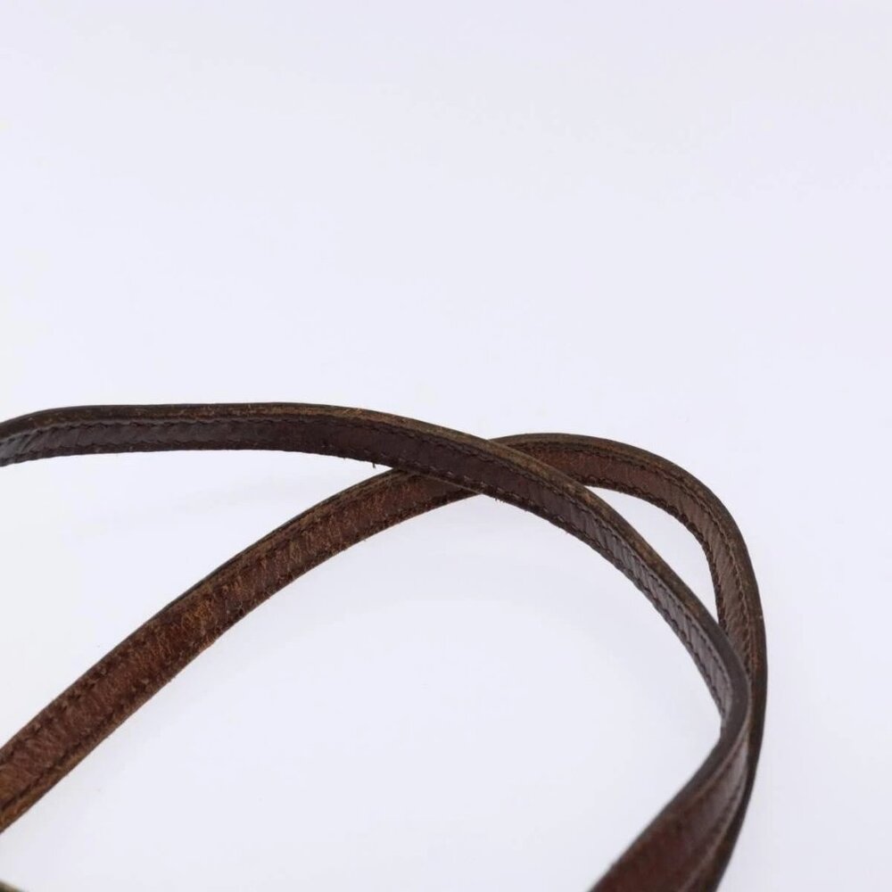 FENDI Zucchino Canvas Hand Bag Beige Brown Auth - Picture 7 of 16